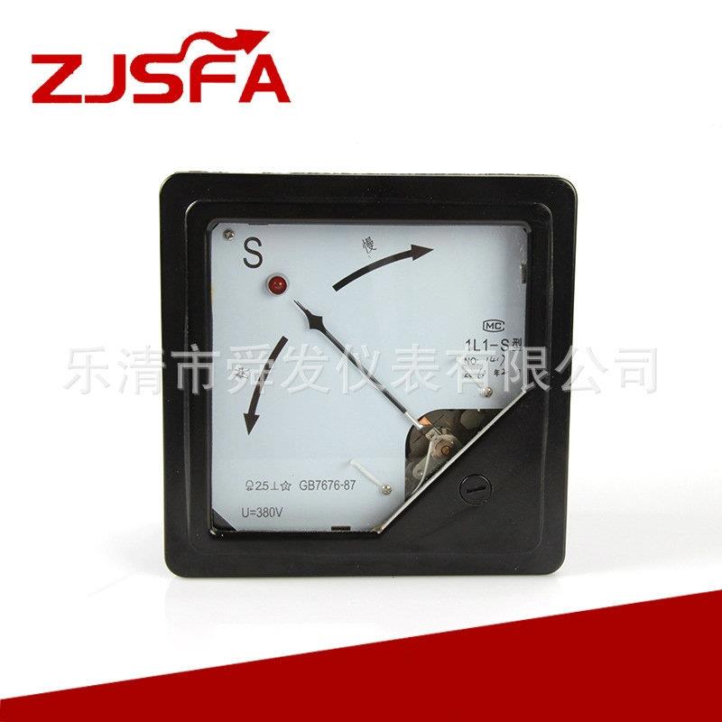 厂家直供1L1-S相位表测量仪表制作精良指针式测量相位表