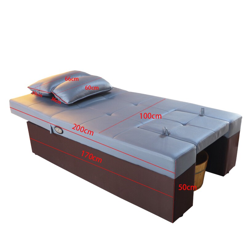 足疗沙发电动躺椅多功能洗脚桑拿采耳足浴按摩一体沙发床足疗专用