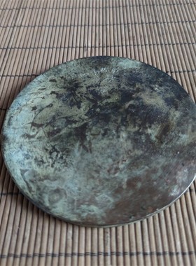 铜镜复古怀旧工艺品做工精致包浆老气品相佳家居装饰古玩爱好收藏