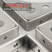 排气扇三角支架不锈钢承重墙壁搁板层板托壁挂置物托架支撑架