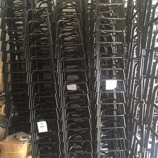 防静电凳子工厂车间无尘室黑色四脚凳子椅子高50 55  60 65 70 CM