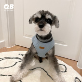 QB雪纳瑞泰迪比熊法斗遛狗绳小型犬狗狗背心式 胸背带牵引绳套装