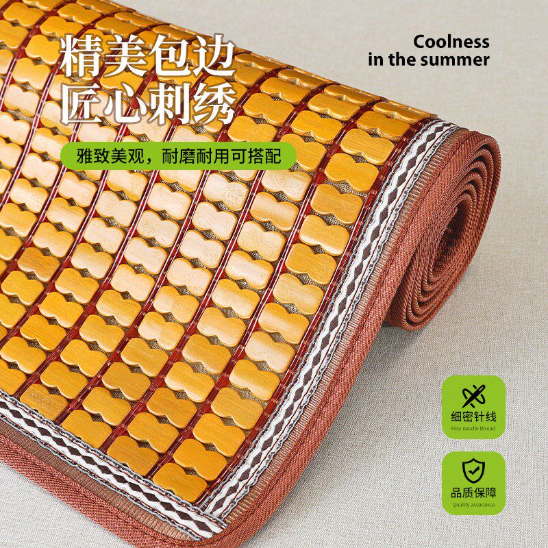 夏季麻将凉席沙发垫夏用竹席凉垫客厅实木竹垫夏天防滑坐垫子定制