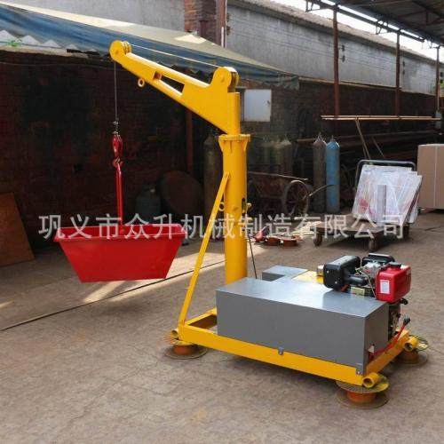 出口外贸用柴油汽油小吊机汽油卷扬机汽油绞盘柴油起重机