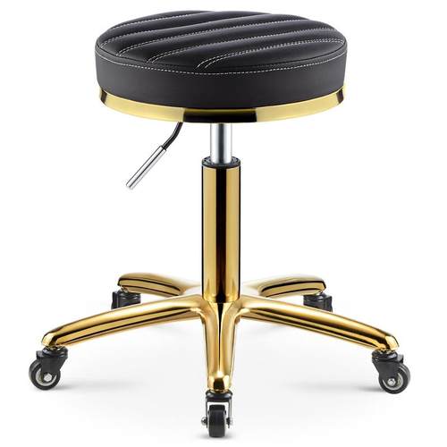 美发凳子发廊专用升降可旋转滑轮剪发椅防卡发大工凳理发店椅子