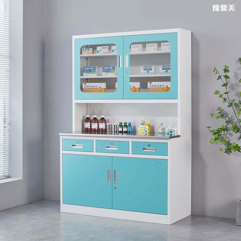 西药柜诊所处置台医用药品柜医疗柜牙科口腔美容院治疗室配药柜子