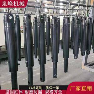 供应液压油缸单双向耳环法兰工程液压缸电动升降机货梯提升油缸