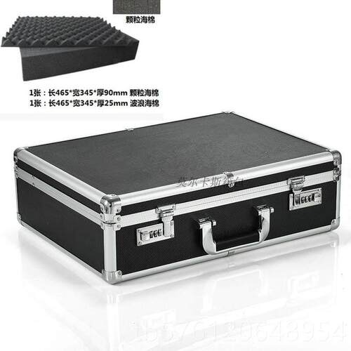 正品特惠型铝码合金工具密盒仪表显示盒件存储硬工具箱H大d-10