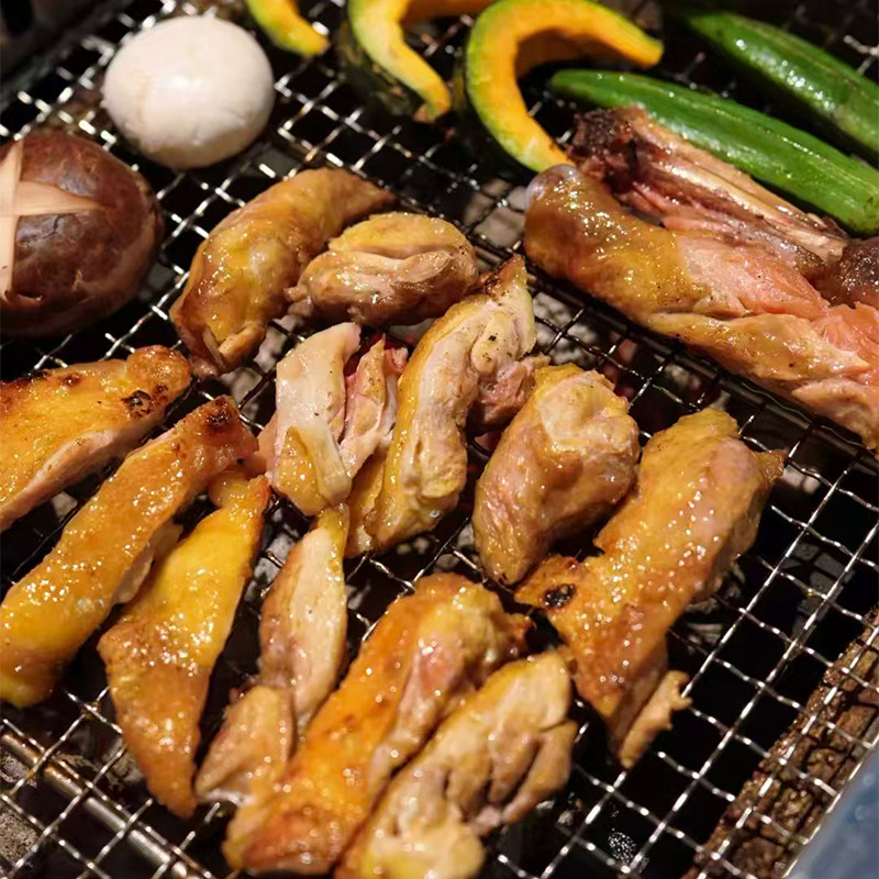 干式熟成黄油鸡腿琵琶腿商用烧烤