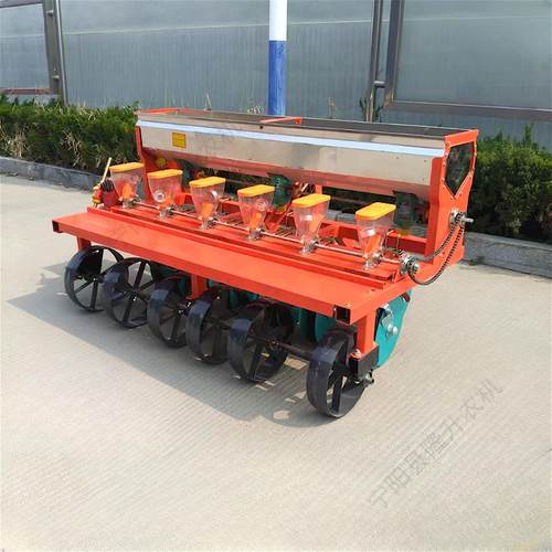 谷子播种机多行精播谷子下种机谷子黍子播种机蔬菜种子小颗粒播种