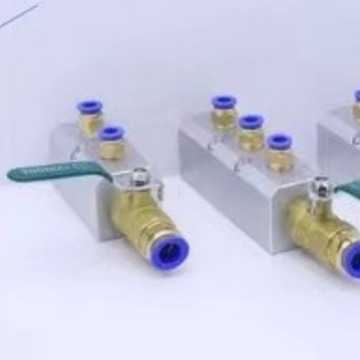 12-8mm quick connector for blockmanifoldand exhaust pipe