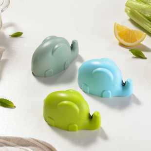 可爱小象造型迷你磨刀器 家用便捷快速磨刀石磨刀架厨房小工具