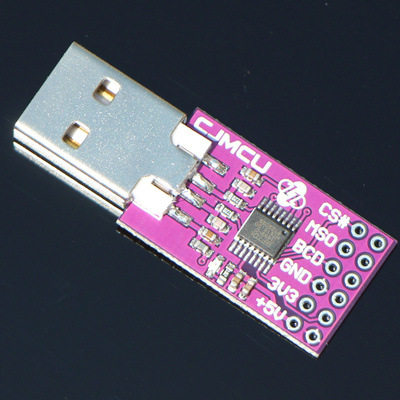 CJMCU-220 FT220X USB 转 SPI 模块 (USB 4-BIT SPI/FT1248 IC)