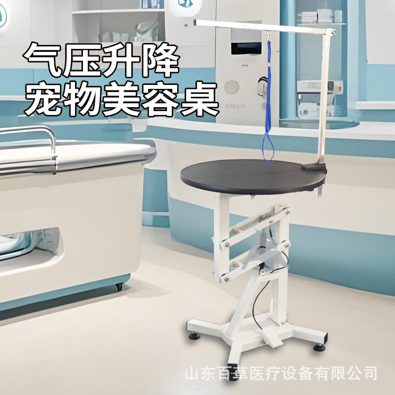 工厂直销宠物美容桌升降气动旋转宠物店专用中小型猫狗美容台