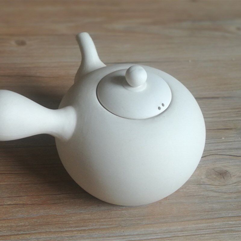 日式陶泥岩泥白泥煮茶壶耐热烧水壶明火茶壶电陶炉家用煮水壶泡茶
