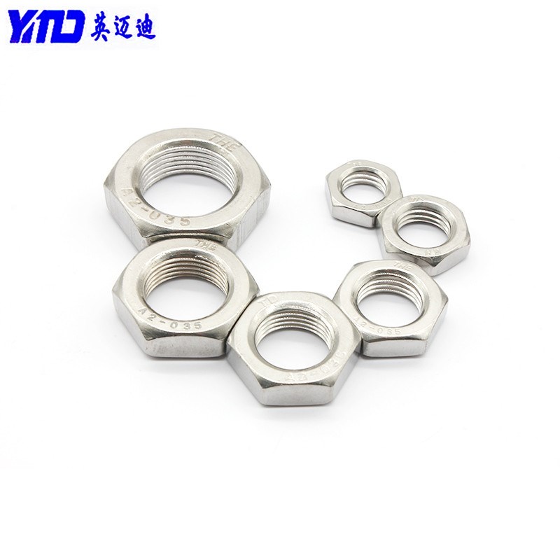 0不锈钢极细牙薄螺母帽特殊牙距MM8M10M-M0****1.