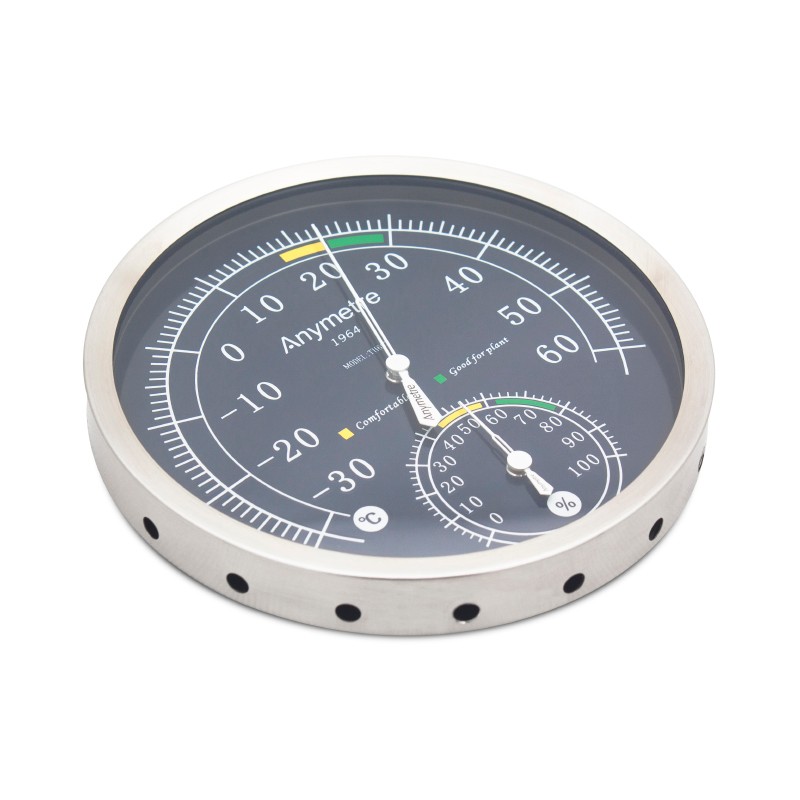 美德时TH0室内温度计精准温度湿度计免电池高精度家用温湿度表