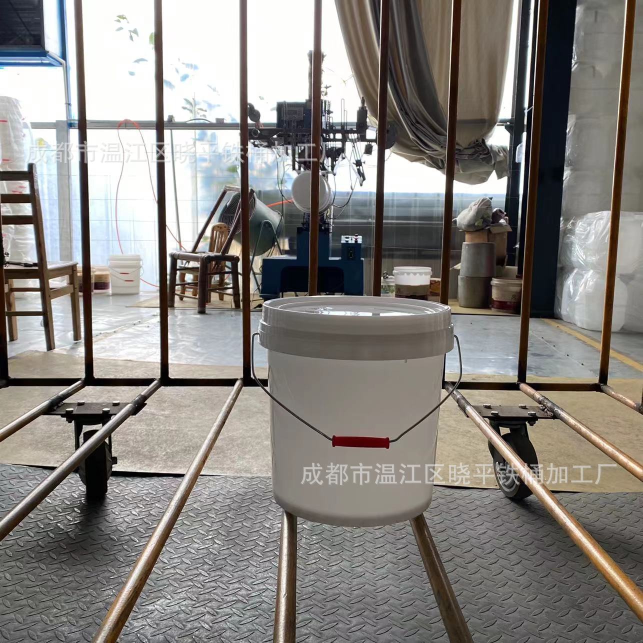 14l塑料桶 14升kg螺旋盖可循环酥猪油泡菜豆瓣包装圆桶 厂家直销