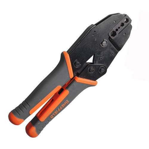 钢盾SHEFFIELD S035027压线钳同轴端子压接钳插簧钳接线钳压接钳