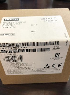 S7-200CN EM221数字量输入模块16输入 24V DC 6ES7221-1BH22-0XA8