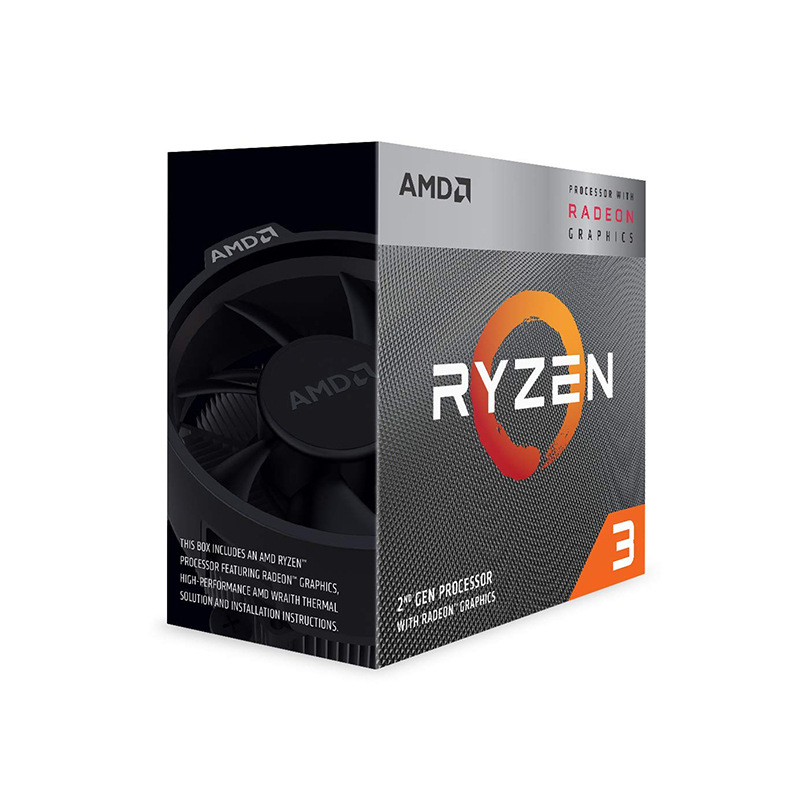 全新AMD 锐龙3代 Ryzen3 3200G 盒包 台式机处理器 AM4接口CPU