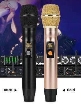 FX88专业一拖二充电手持话筒前级效果器一体机家用KTV防啸叫混响