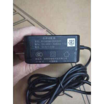 笔记型电脑 RYG909B 120300VC 充电器 12V3A 3.5*1.35 电源线