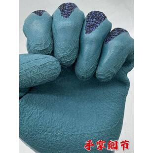 鲁光轮胎橡胶王手套劳保耐磨防滑透气建筑工地木工耐磨王钢筋