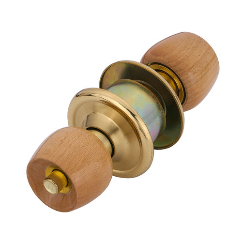 通用型榉木球形锁圆头门锁室内卧室房门锁通用实木门锁球型锁圆锁