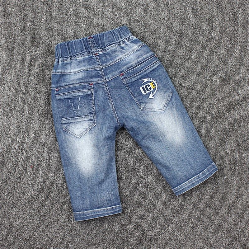 夏装薄款2-7-13岁儿童牛仔裤七分宝宝短裤牛仔七分裤男童裤子中裤,童装/婴儿装/亲子装,裤子,淘宝优惠券,粉丝福利购,淘宝优惠卷