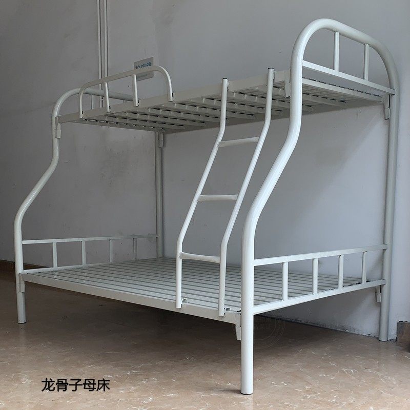 宿舍床子母床上下铺学校双层床铁架高低床成人床家用公寓铁艺床
