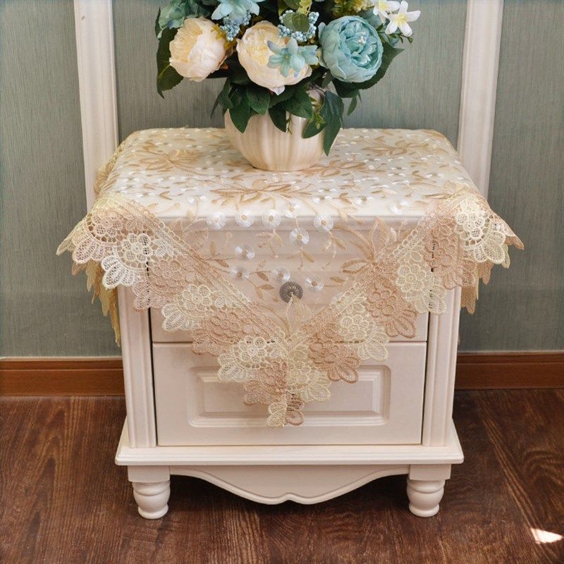 欧式床头柜盖布套罩桌布布艺洗衣机防尘罩遮盖防灰尘遮灰布盖巾,居家布艺,万能盖巾,淘宝优惠券,粉丝福利购,淘宝优惠卷