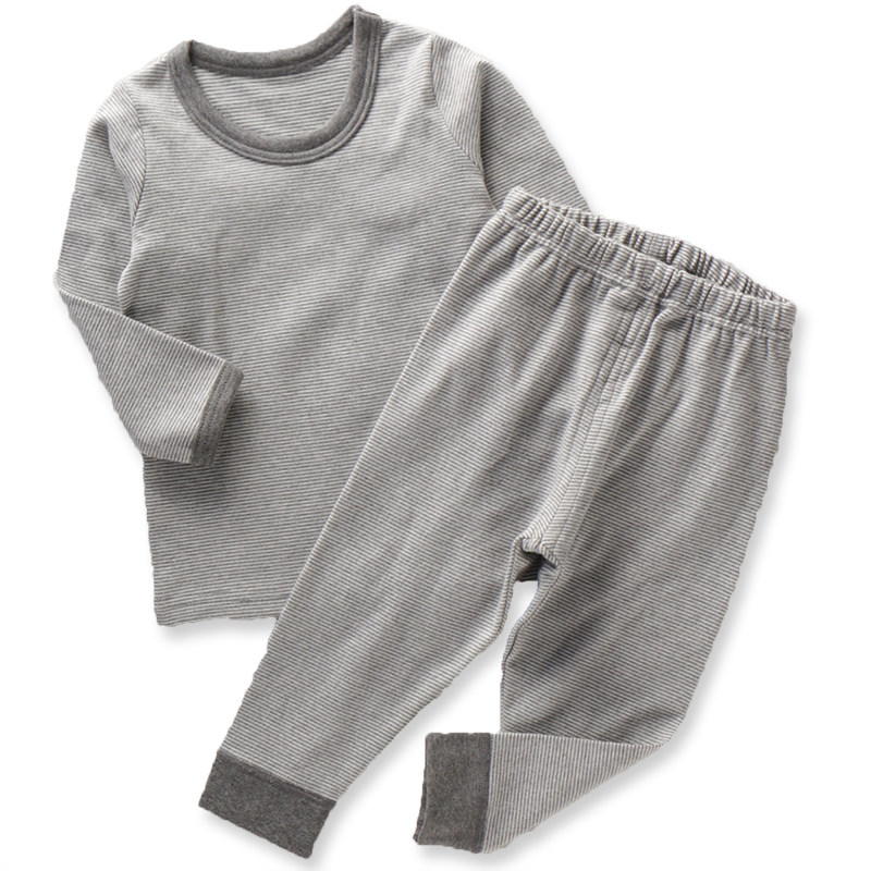 儿童男童睡衣中大童家居服秋冬衬衣保暖内衣套装宝宝条纹秋衣秋裤,童装/婴儿装/亲子装,内衣套装,淘宝优惠券,粉丝福利购,淘宝优惠卷