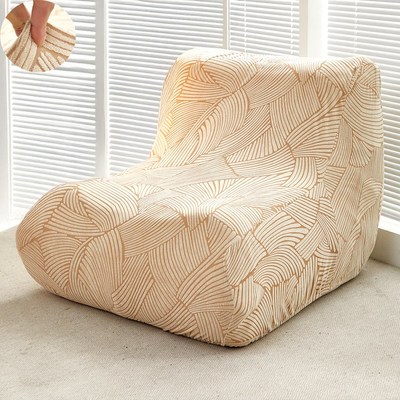 2024毛毛虫沙发套罩全包万能保护懒人盖布巾无扶手利克赛小单人座