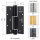 隐形门合页液压缓冲弹簧自动闭合关门阻尼铰链回弹木门暗门闭门器