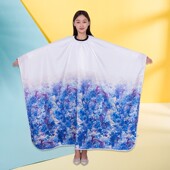 理发围布不沾发理发店发廊专用剪发围布带袖 子专业高档烫染围布家