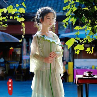 女童汉服汉元素赵灵儿儿童新中式国风套装秋天长袖宋制女宝宝裙子