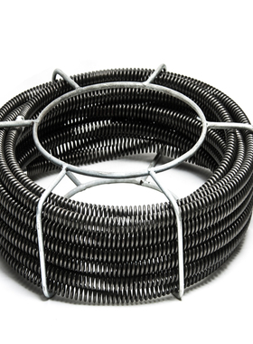 75型80型100型150型电动管道疏通机配件弹簧16mm22mm加粗加密硬簧