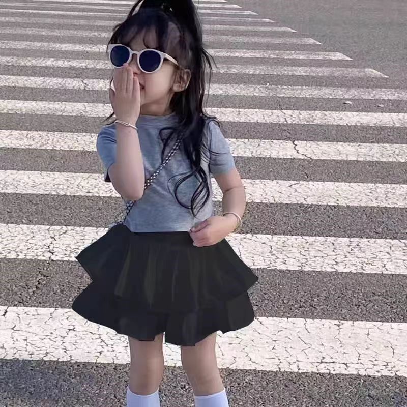 儿童百褶蛋糕裙2024夏季新款女童白色半身短裙宝宝蓬蓬裙公主裙裤,童装/婴儿装/亲子装,半身裙,淘宝优惠券,粉丝福利购,淘宝优惠卷