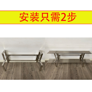 庭院子不锈钢花架层架阳台铁艺落地式阶梯式室外多肉加宽移动户外