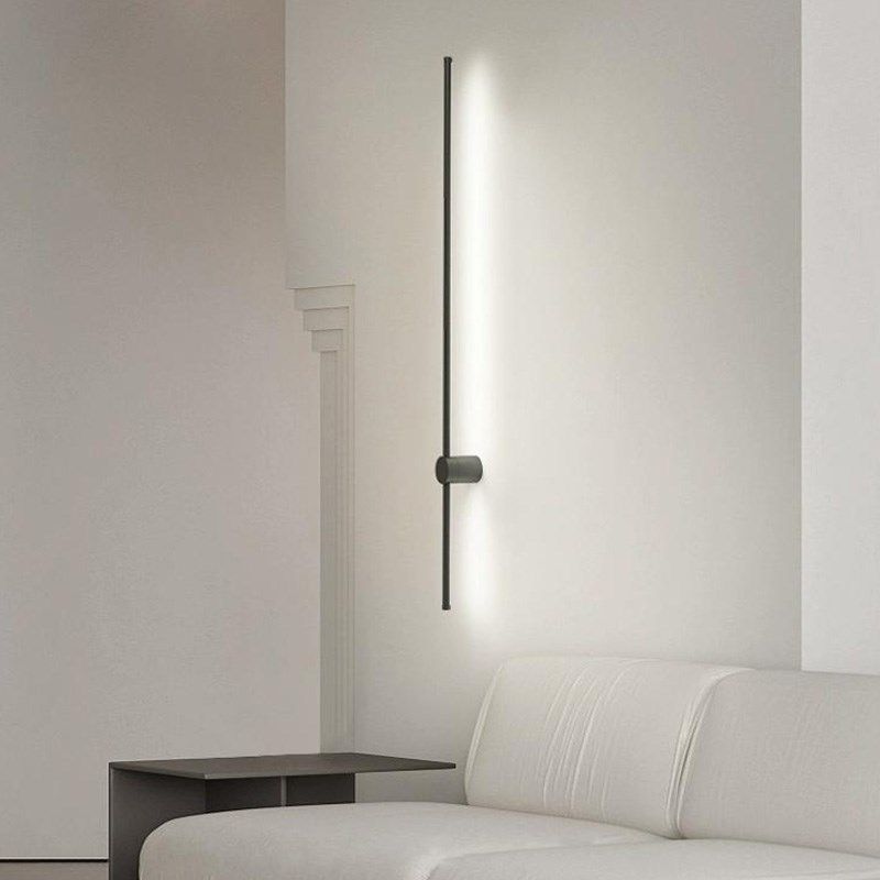 蒸客户外防水壁灯极简长条壁灯墙壁灯别墅庭院阳台灯玄关装饰壁灯