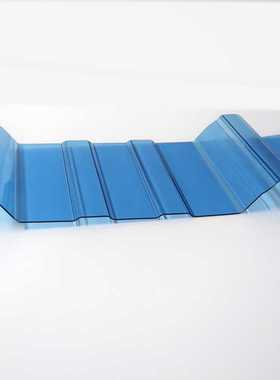 高透pc波浪瓦   雨棚屋顶塑料透明840型930型聚碳酸酯采光瓦