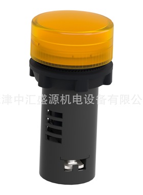 XB2BVMD5LC黄色指示灯220VDC指示灯22mm圆形指示灯XB2BVMD5LC
