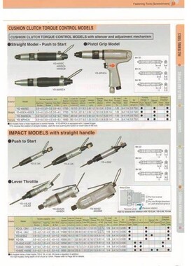 日本横田气动螺丝刀 YOKOTA 气螺刀 YD-400SCA YD400SCA