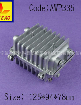 防水铸铝盒 铸铝电缆接线盒  IP66金属接线盒 压铸网防水盒AWP335