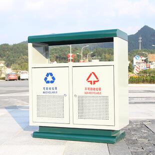冲孔垃圾桶不锈钢环卫果皮箱室外物业分类环保街道垃圾箱304户外