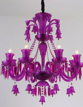 欧式红色水晶奢华吊灯温馨婚庆服装店足浴宾馆KTV美容院水晶吊灯