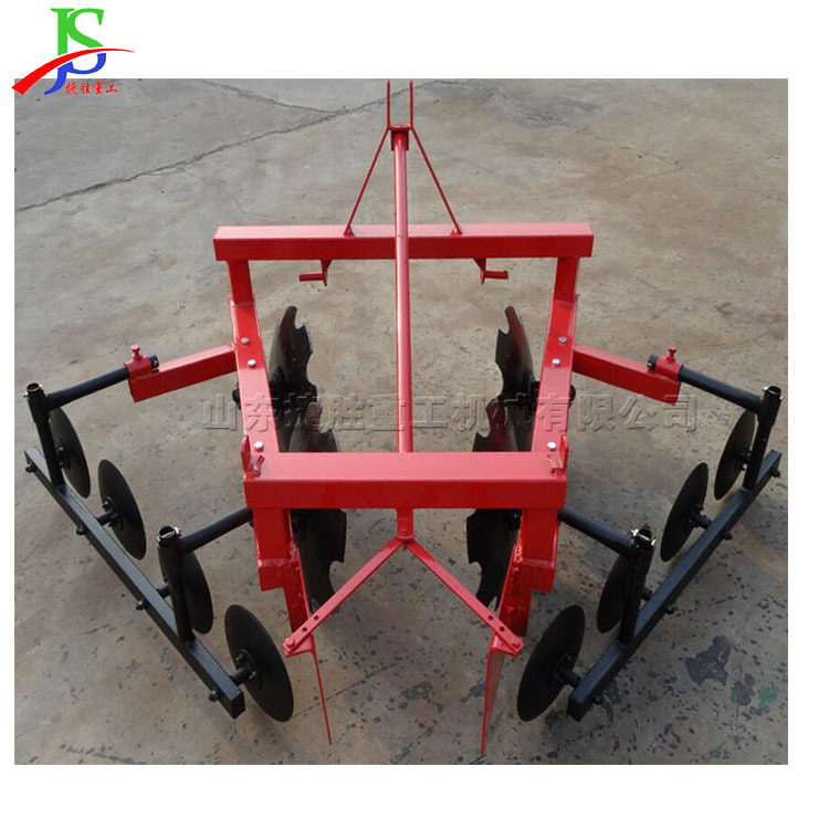 农用圆盘打梗机 拖拉机带动圆盘筑埂机 后悬挂耕整扶背机 可拆卸