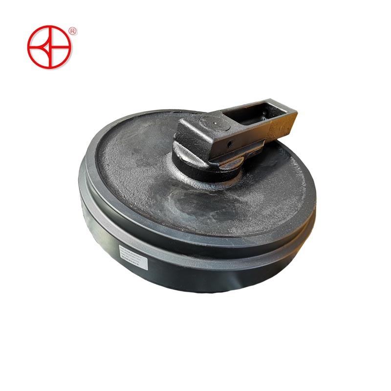 矿用引导轮EC140C，支重轮托轮驱动齿引导轮矿山链条总成履带