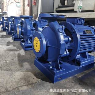 管道离心泵耐高温冷热水工业循环泵自吸增压泵大流量380V ISW卧式